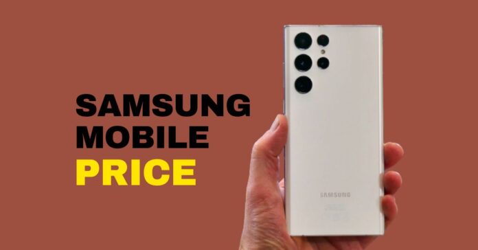 Latest Samsung Mobile Prices in Pakistan
